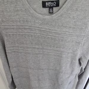 Grey long sleeve sweater